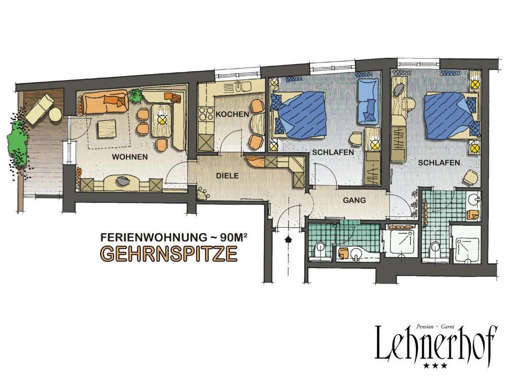 Pension Lehnerhof 로이타쉬 객실 사진