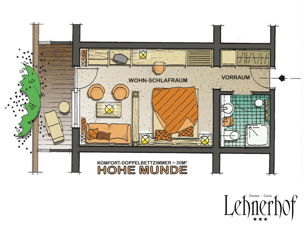 Pension Lehnerhof 로이타쉬 객실 사진
