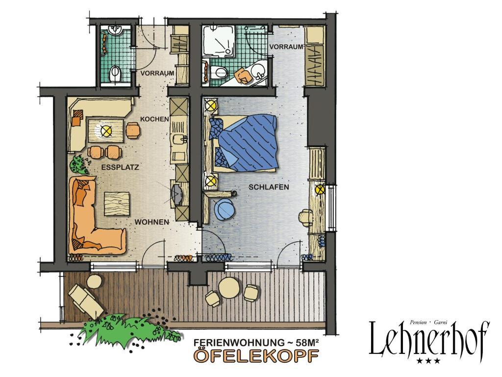 Pension Lehnerhof 로이타쉬 객실 사진